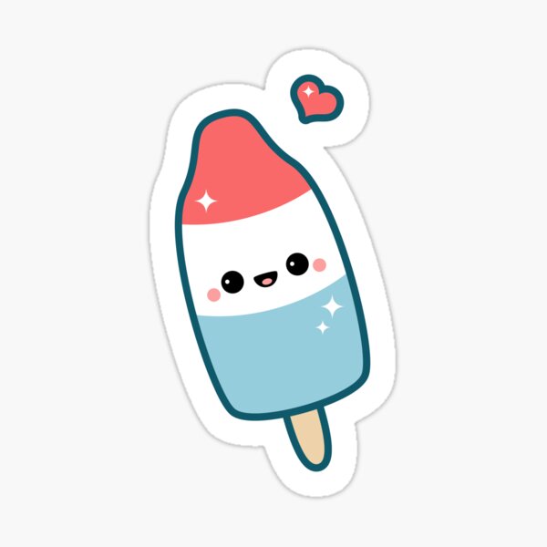 Kawaii Popsicle Sticker