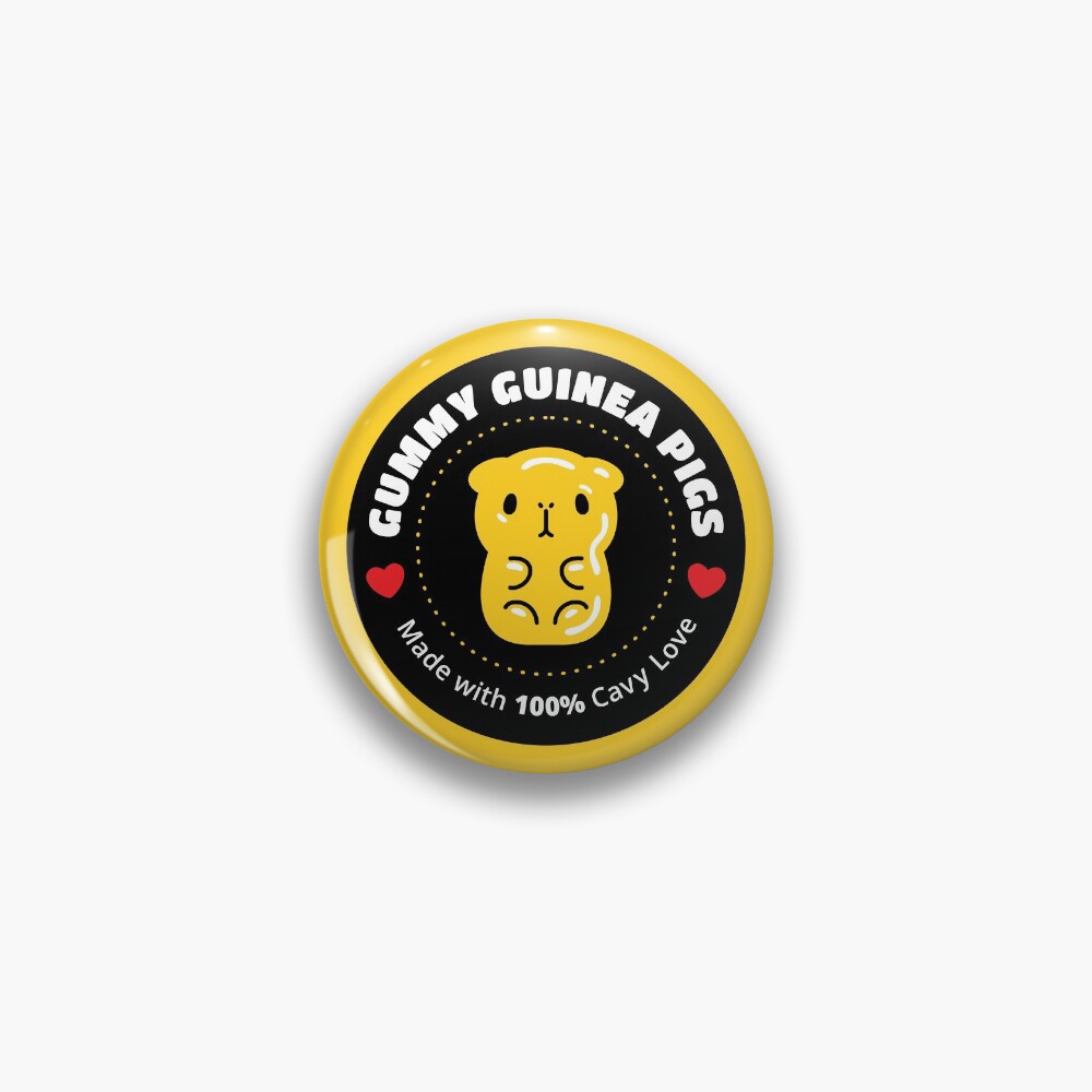 Copy of Bubu and Moonch, Gummy Guinea Pig Pin