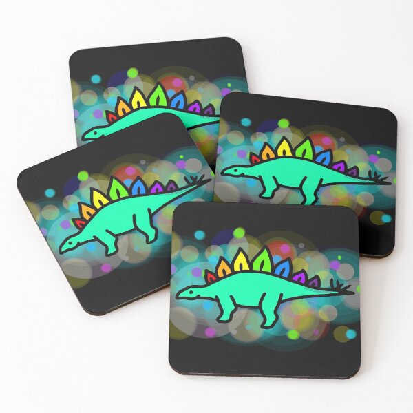 Item preview, Rainbow Stegosaurus designed and sold by CelticDragoness.