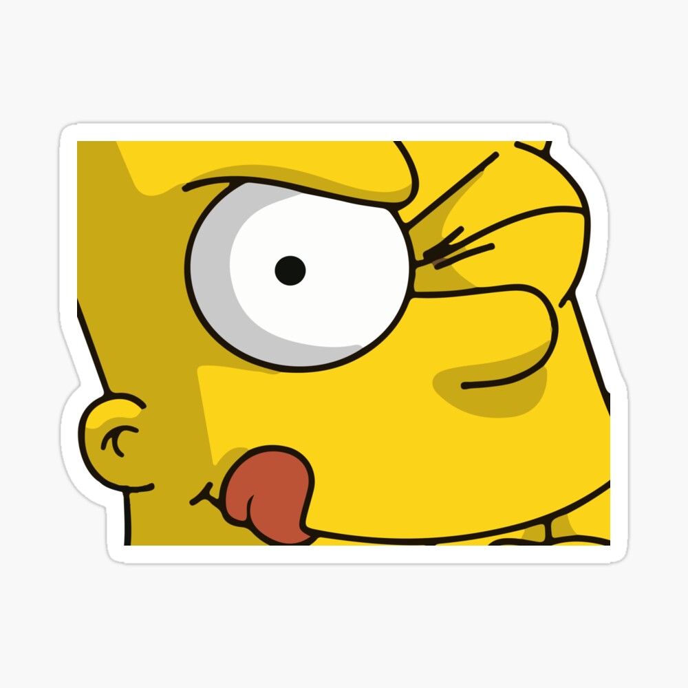 Download Bart Simpson Mask By Calumnio1 Redbubble PSD Mockup Templates