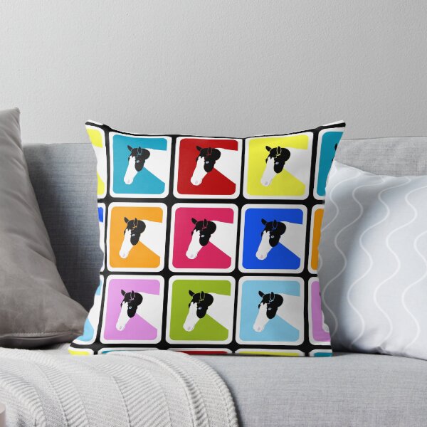 Item preview, Paint Horse with Blue Eye Block Color designed and sold by Art by Jess.