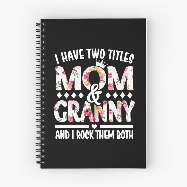 Item preview, I Have Two Titles Mom & Granny - I Rock Them Both designed and sold by nana1099.