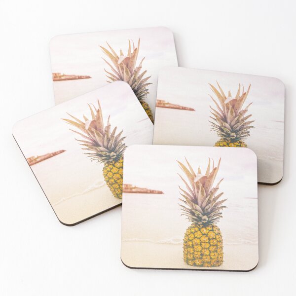 Item preview, Pineapple in the beach sand designed and sold by darkzak.
