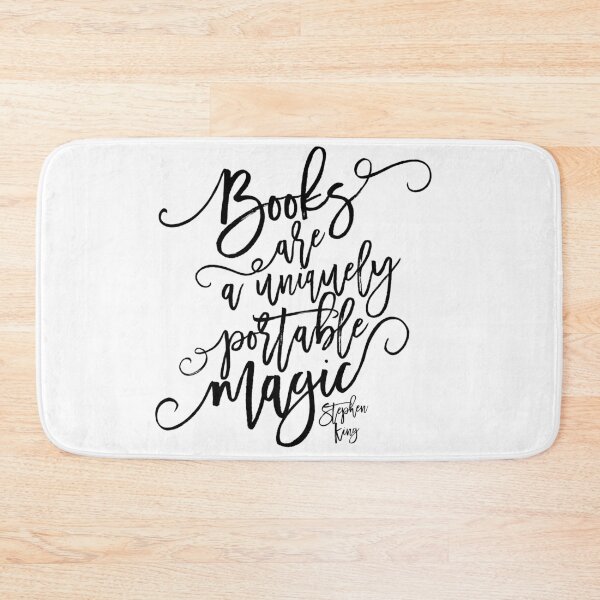 Item preview, Books are a Uniquely Portable Magic - Stephen King designed and sold by enchantedshoppe.