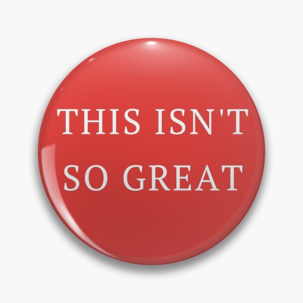 Item preview, This Isn't So Great Make America Trump Free Funny Trendy Quote Red Facemask designed and sold by gillys.