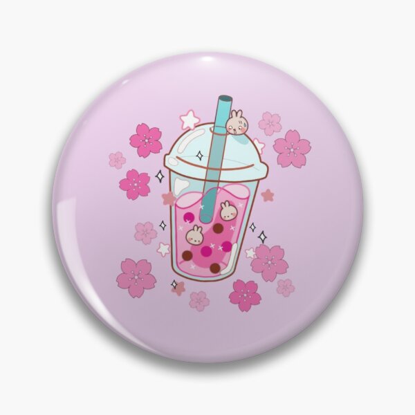 Sakura Boba Pin