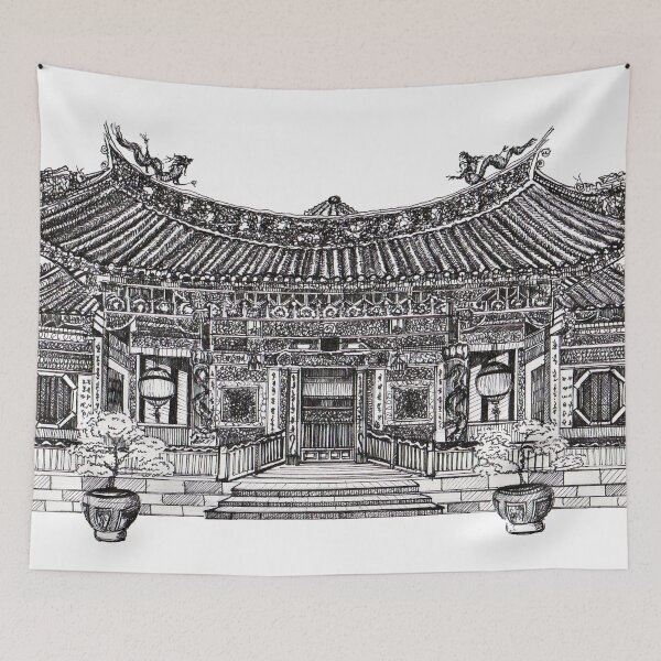 Item preview, Lungshan Temple Taiwan designed and sold by shirosakar.