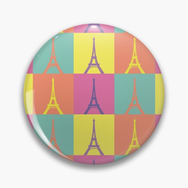 Item preview, Eiffel Tower Pop Art designed and sold by MindChirp.