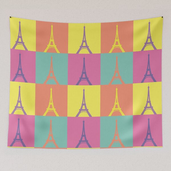 Item preview, Eiffel Tower Pop Art designed and sold by MindChirp.