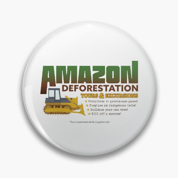 Item preview, Amazon Rainforest Deforestation Tours designed and sold by CuriousCurios.
