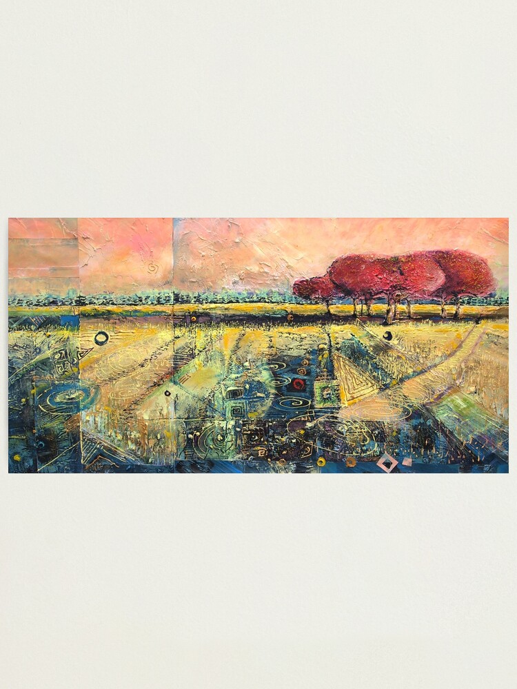 Thumbnail 2 of 3, Photographic Print, Spiral Filled Landscape designed and sold by edy4sure.