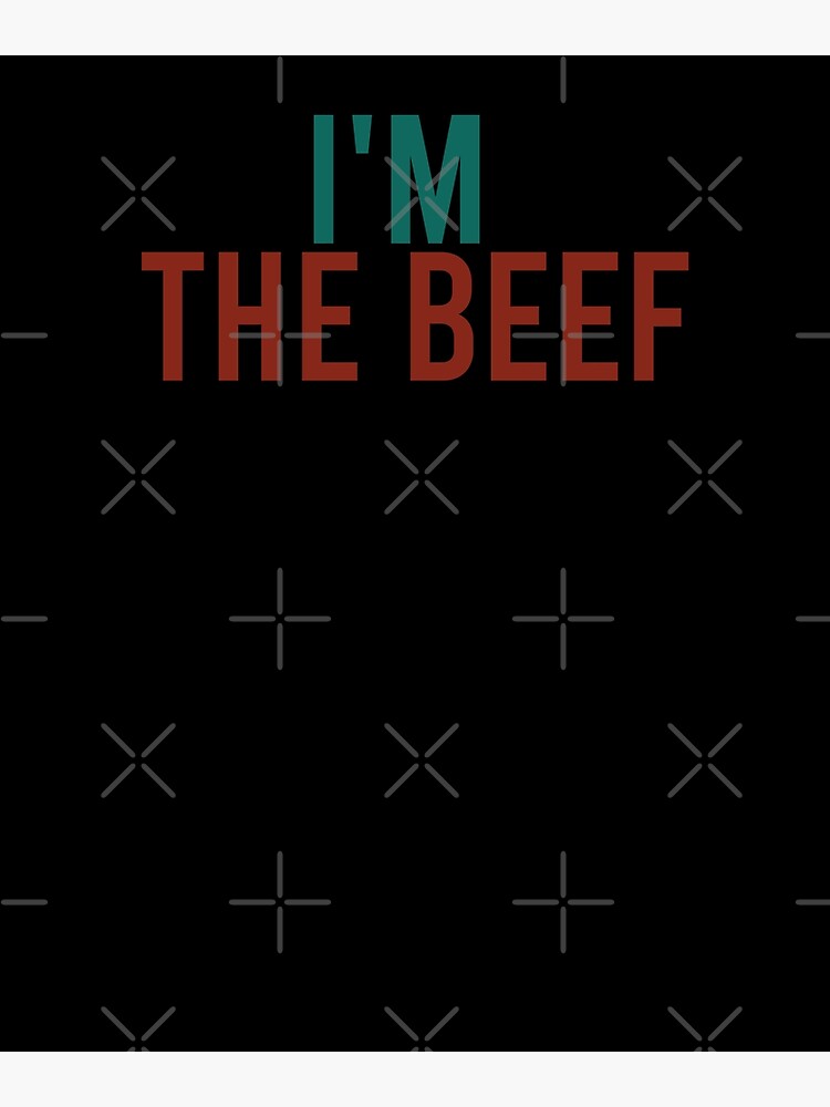 Eat Beef gifts for BBQ lovers Poster for Sale by DesignAP