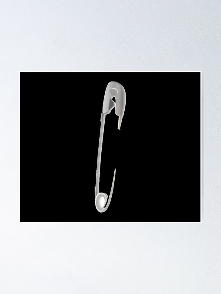 safety pin poster