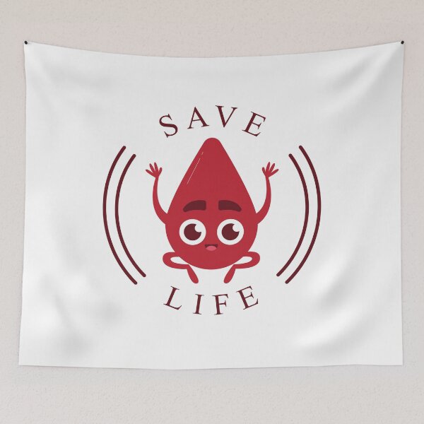 Item preview, Blood Donation Tshirt designed and sold by mimou1010.