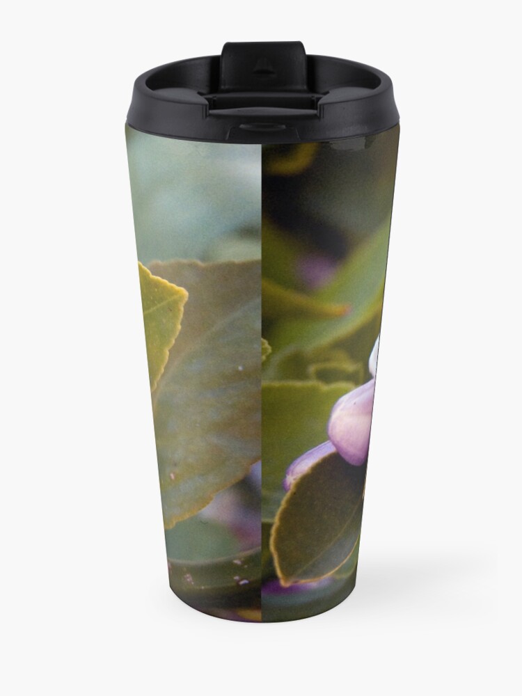 Alternate view of Meyer Lemon Blossom Travel Coffee Mug
