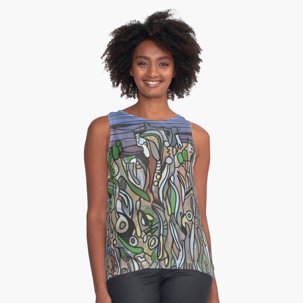 Item preview, Sleeveless Top designed and sold by JeffreyKimCarr.