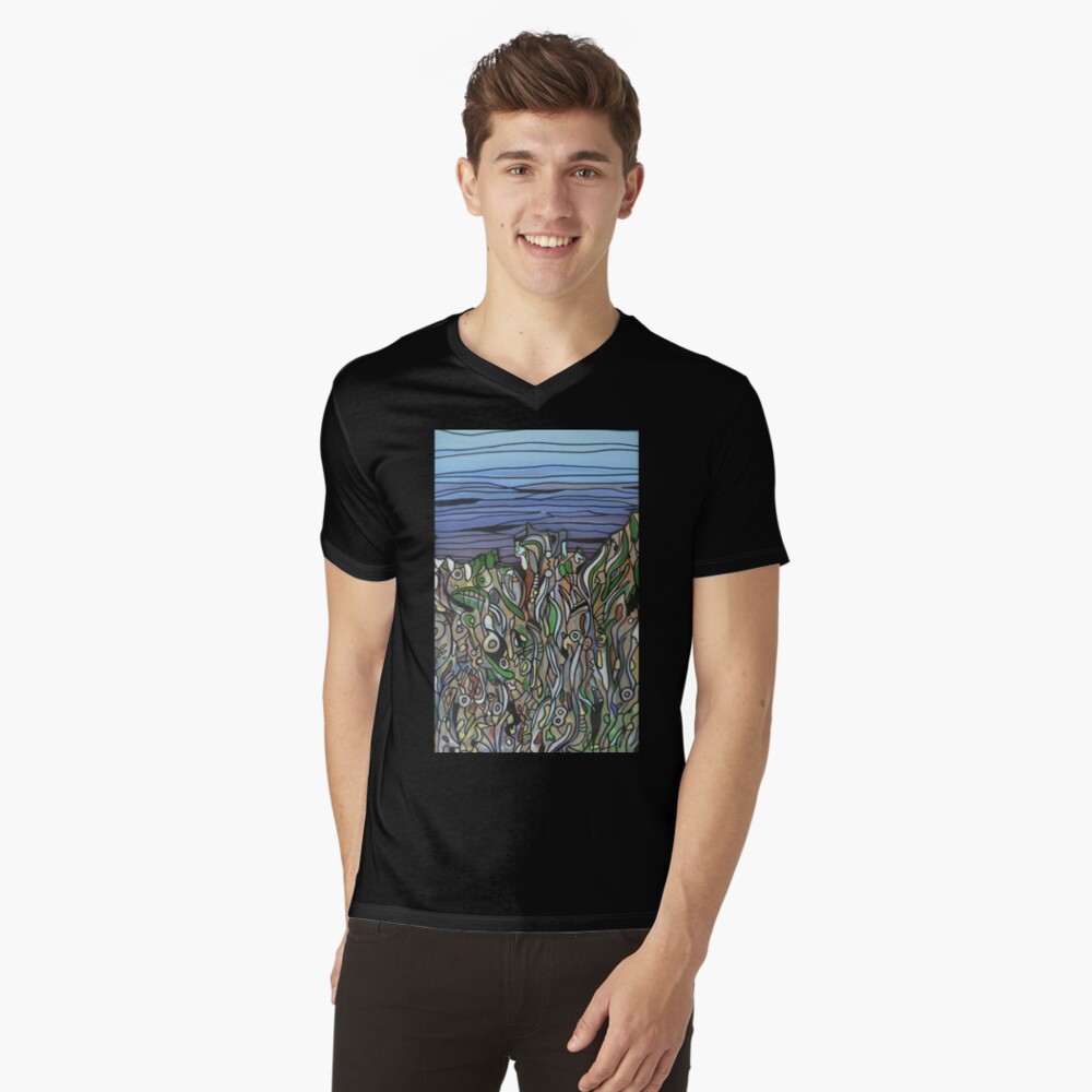Item preview, V-Neck T-Shirt designed and sold by JeffreyKimCarr.