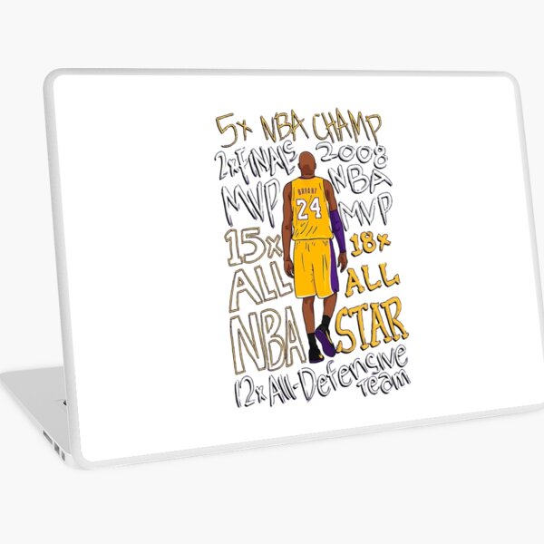 Legend kobe bryant King RIP 1978-2020 | "HiSVG.COM" Laptop Skin