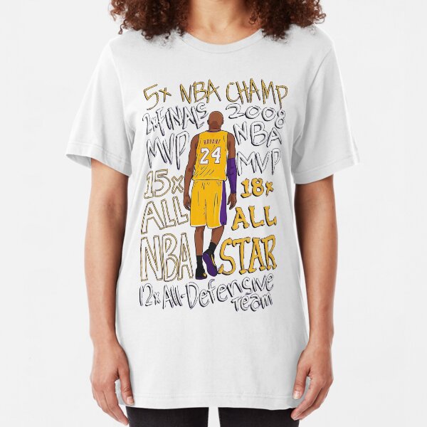 Legend kobe bryant King RIP 1978-2020 | "HiSVG.COM" Slim Fit T-Shirt
