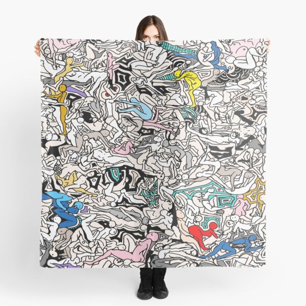 Item preview, Kamasutra LOVE Doodle designed and sold by wontondoodles.
