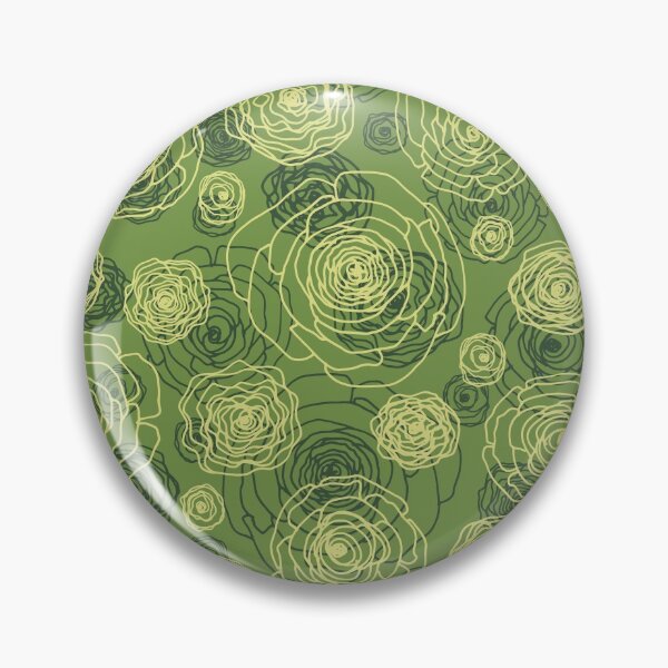 Item preview, Floral sketch seamless pattern on green s designed and sold by Yulia Chepurova.