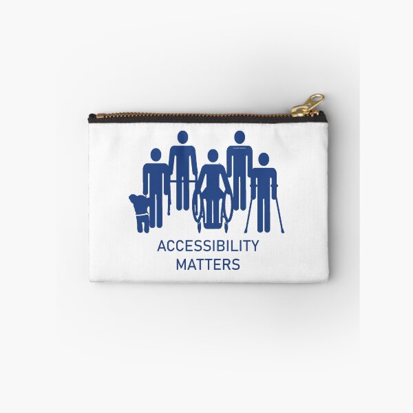 Item preview, Accessibility Matters (blue color) designed and sold by jenstarzec.