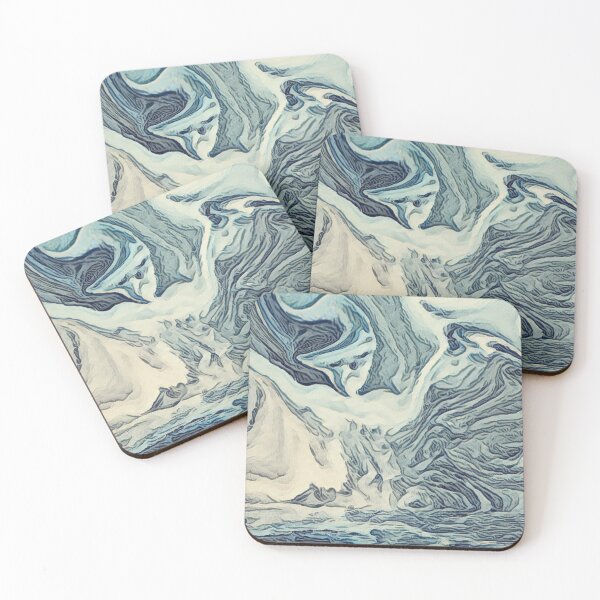 Item preview, The Maternal Storm Abstract Ocean Scene designed and sold by Frostyjenson.
