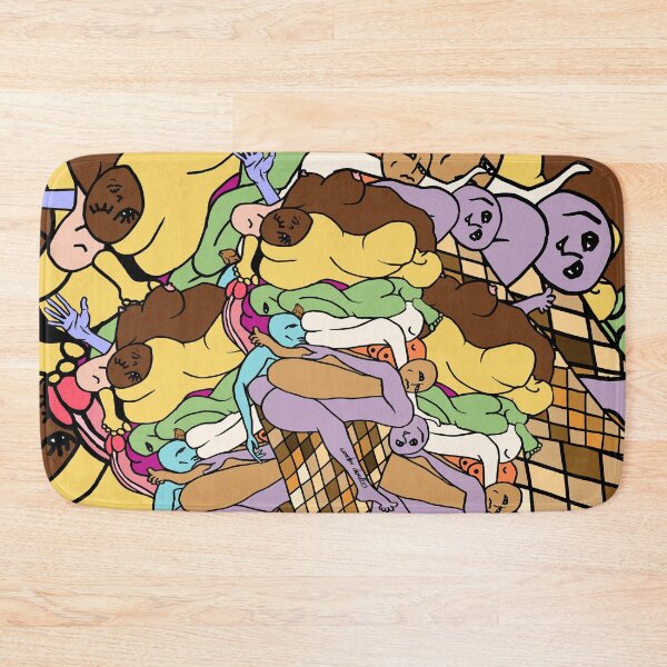 Item preview, Rainbow Human Ice Cream Closeup designed and sold by wontondoodles.