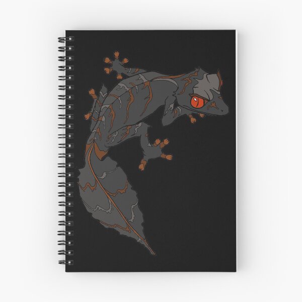 Item preview, Black Satanic Leaftail Gecko designed and sold by TinkerandBone.