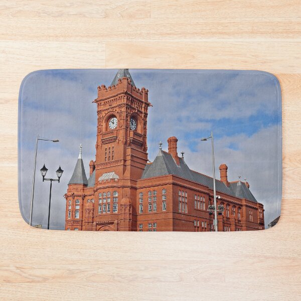 Item preview, Sunset Pierhead Building Cardiff designed and sold by VikingVisual.