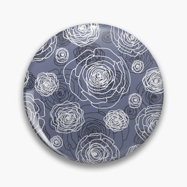 Item preview,  Floral sketch seamless pattern on grey blue s designed and sold by Yulia Chepurova.