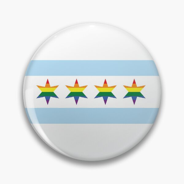 Item preview, Chicago Gay Pride Parade Rainbow Flag designed and sold by Michelle Sarah.
