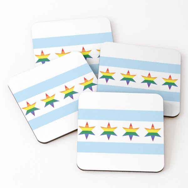 Item preview, Chicago Gay Pride Parade Rainbow Flag designed and sold by Michelle Sarah.