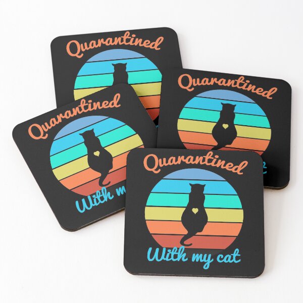 Item preview, happy quarantined with my cat designed and sold by damone7.