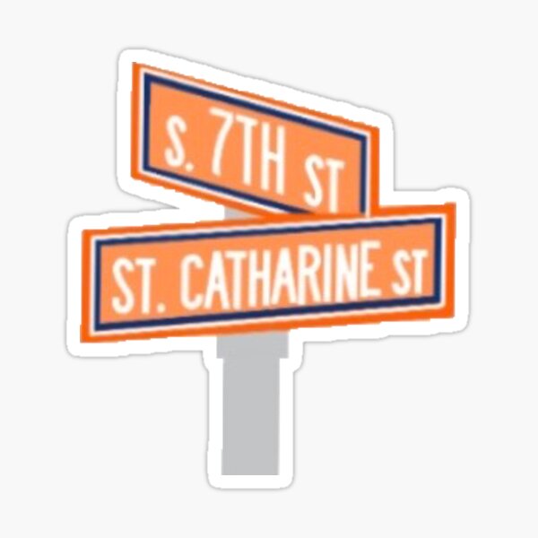 Bucknell Street Sign Sticker By Julias6701 Redbubble