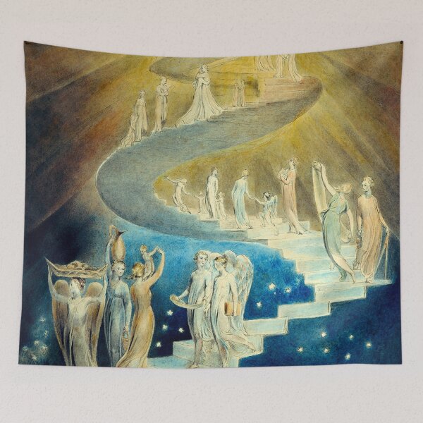 Item preview, William Blake "Jacob's Ladder" or "Jacob's Dream" designed and sold by Alexandra Dahl.
