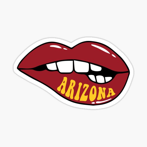 Arizona Lips Sticker
