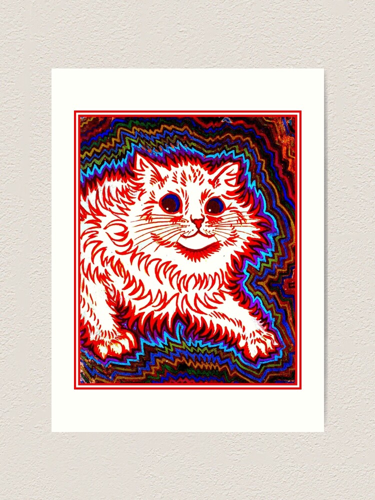 Cool Cat Gucci Hoodie Art Print