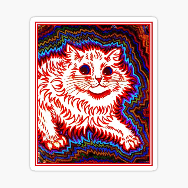 Louis Wain's cryptic cats