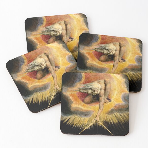 Item preview, William Blake "Urizen depicted in Blake's watercoloured etching The Ancient of Days." designed and sold by Alexandra Dahl.