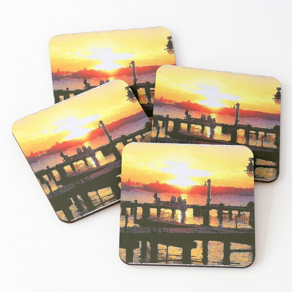 Item preview, Kirkland Marina Sunset designed and sold by SeaChangeDesign.