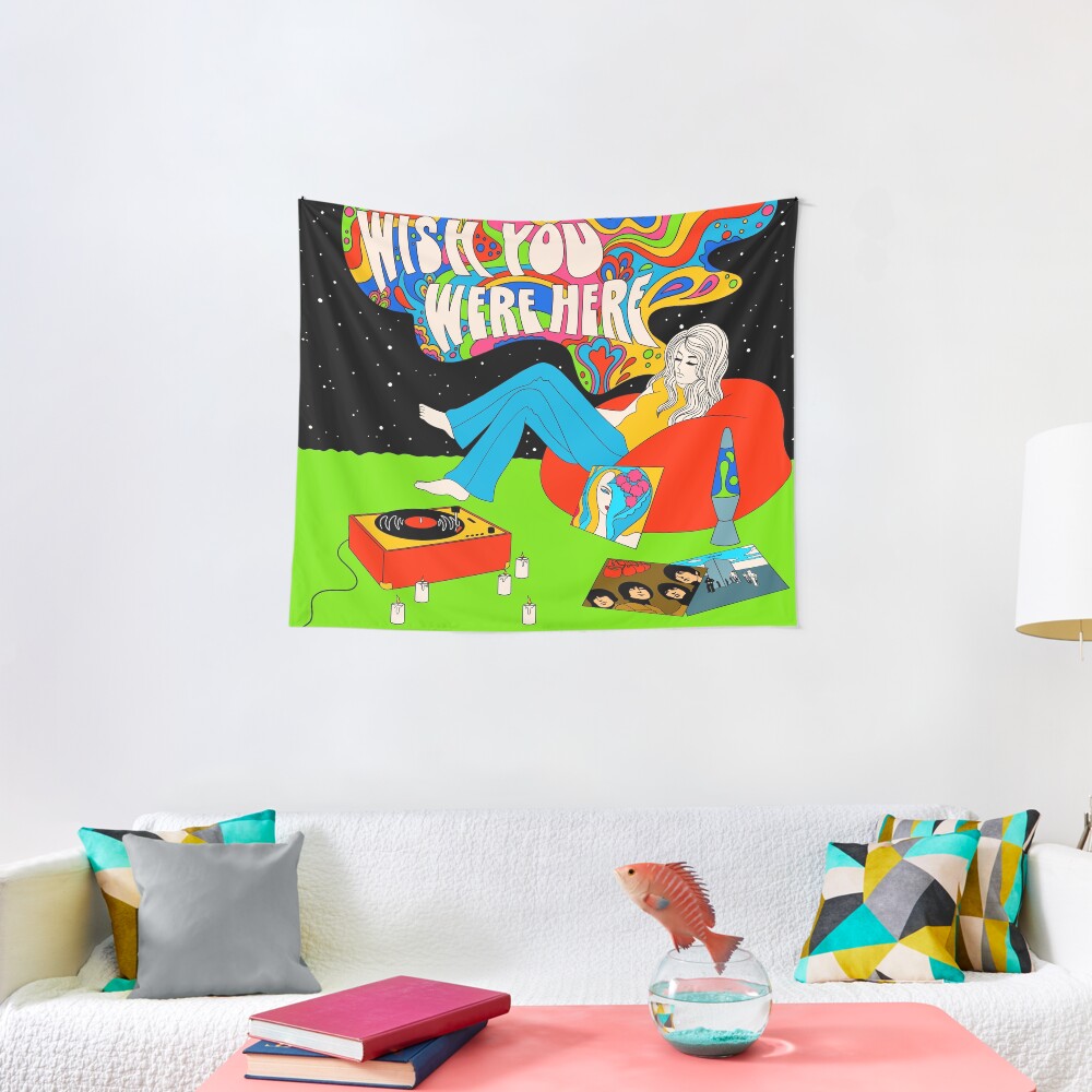 Wish you were here Tapestry