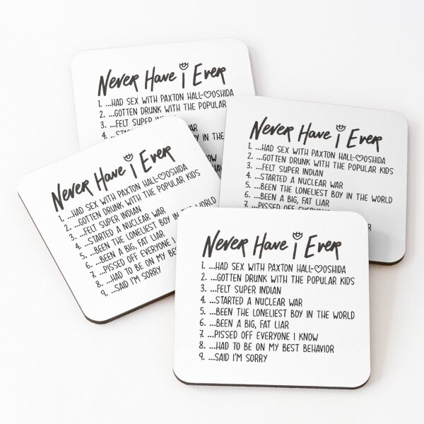 Item preview, Never Have I Ever Episode List designed and sold by laughingplace55.
