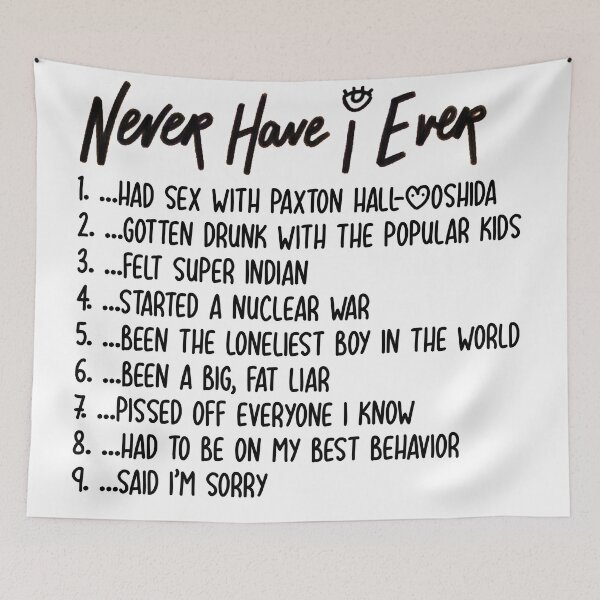 Item preview, Never Have I Ever Episode List designed and sold by laughingplace55.