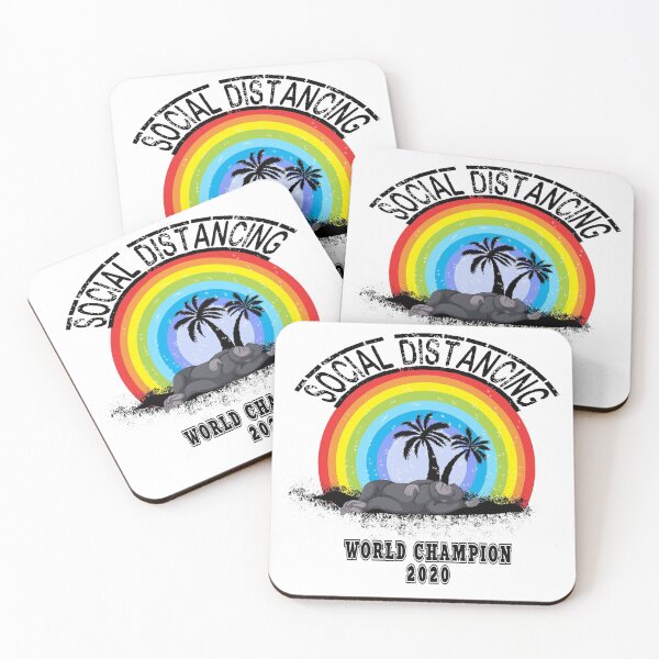 Item preview, social distancing world champion designed and sold by ArrigoLazzaro.