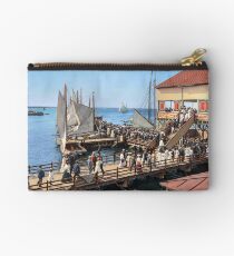 Pier at the inlet, Atlantic City, N.J. year 1904 Studio Pouch