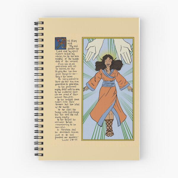 Item preview, The Magificat - Illuminated Manuscript designed and sold by kylereardon.