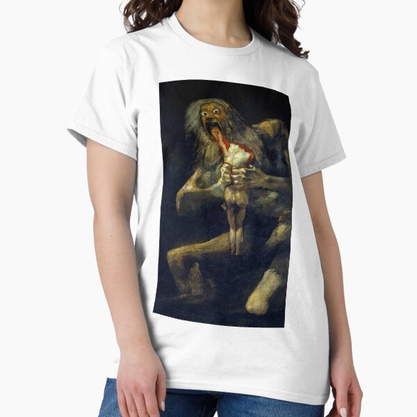Vista previa del artículo con la obra «Francisco Goya "Saturno devorando a su hijo"», diseñado y vendido por Alexandra Dahl.