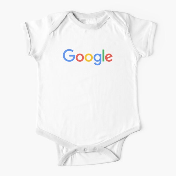 Google Short Sleeve Baby One-Piece