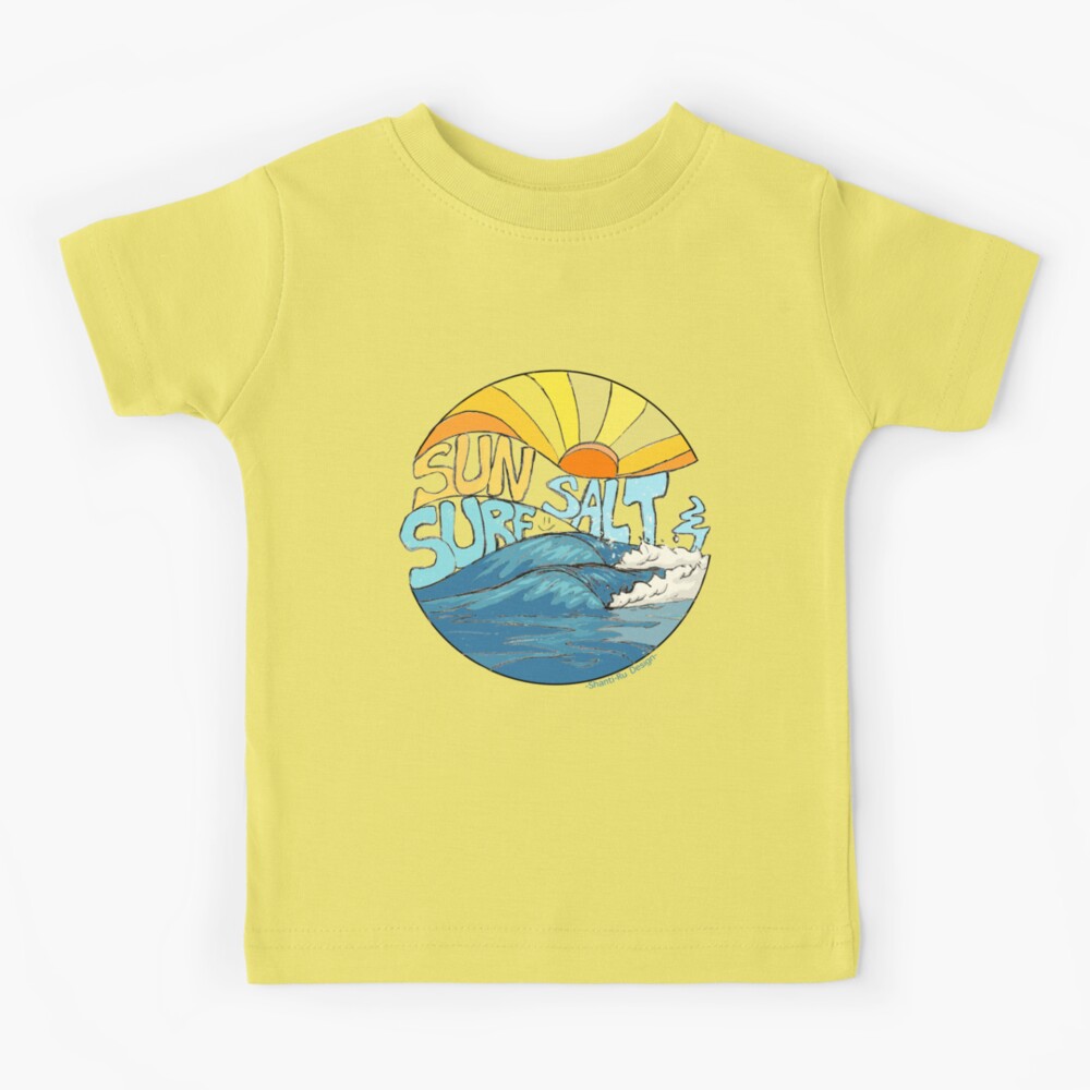 【 SATUR 】Sun Retro Graphic T-shirt SATUR] Sun Retro Graphic T-Shirt